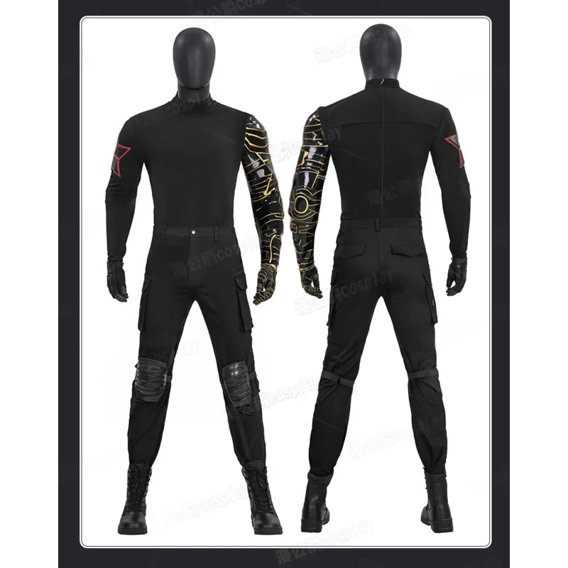 Winter Clothing Anime - Film Thunderbolts Winter Soldaat Cosplay Kostuum