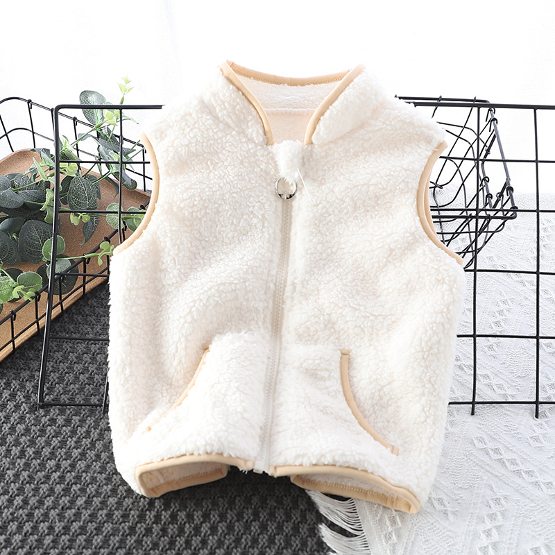 Winter Clothing For 1 Year Old Girl - Jongens Flanellen Vest Kinderkleding 2024 Herfst