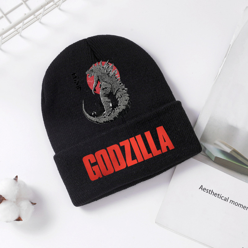 Winter Clothing Kids - Godzilla Gebreide Muts Winter Lente Cool