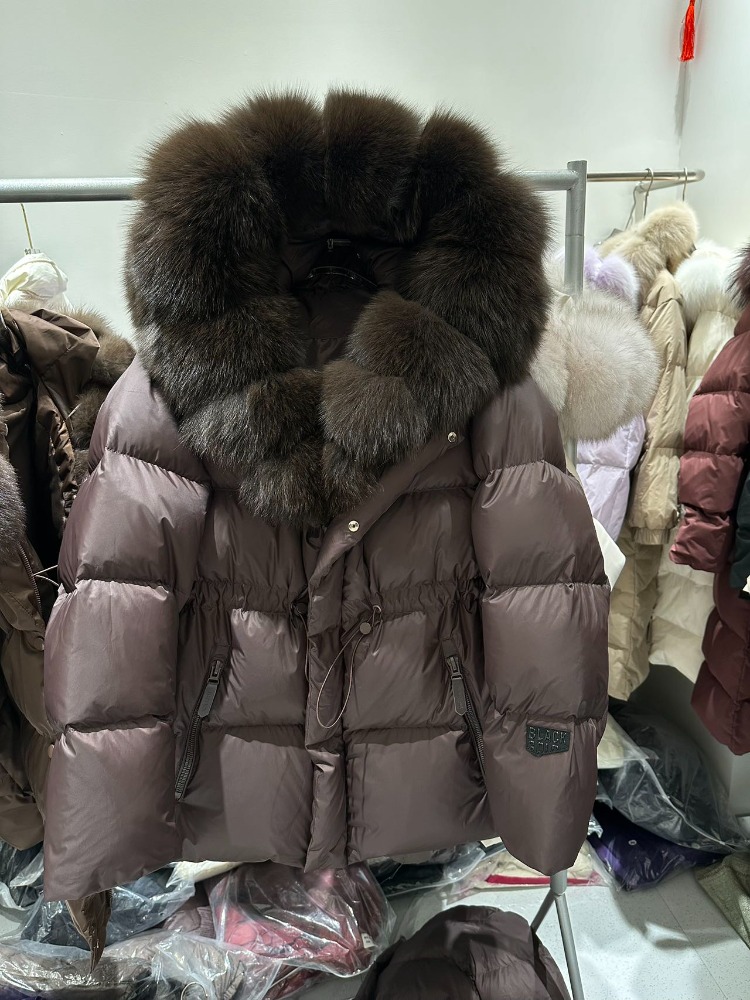 Winter Clothing Store - Reality Bontjas Damesmode Winter Eendendons Jas