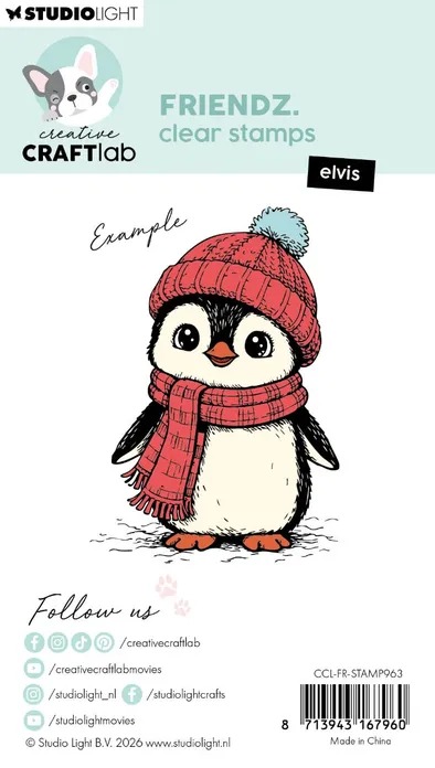 Pinguïns in de winter Stempels - Winter Clothing Photo recensie en prijs