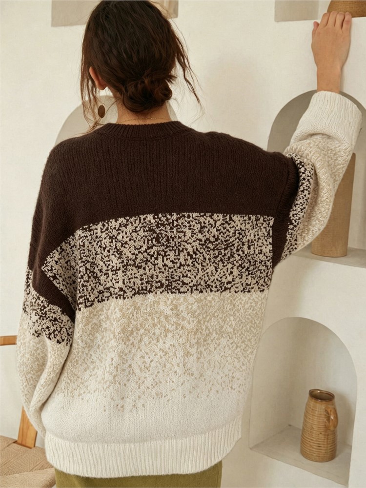 Dames grote maten casual gebre - Winter Clothing Plus Size recensie en prijs