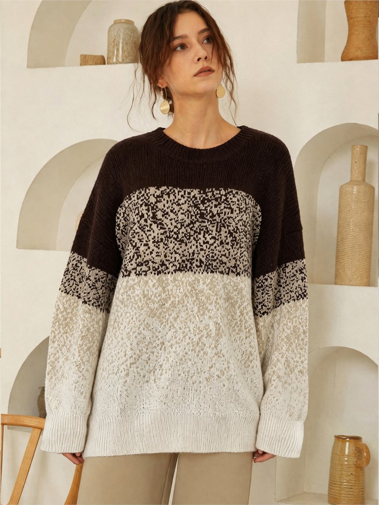 Dames grote maten casual gebre - Winter Clothing Plus Size recensie en prijs
