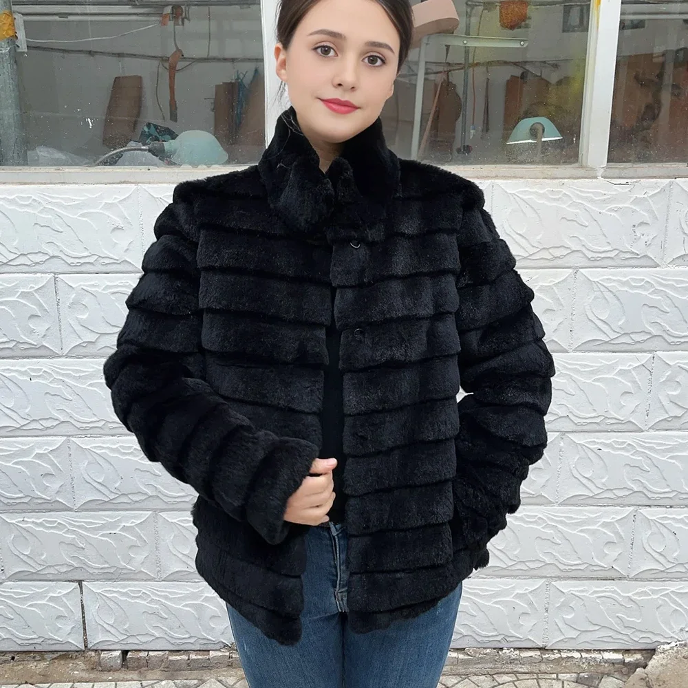 OFTBUY Konijn Echte Bontjas Wa - Winter Clothing Store recensie en prijs