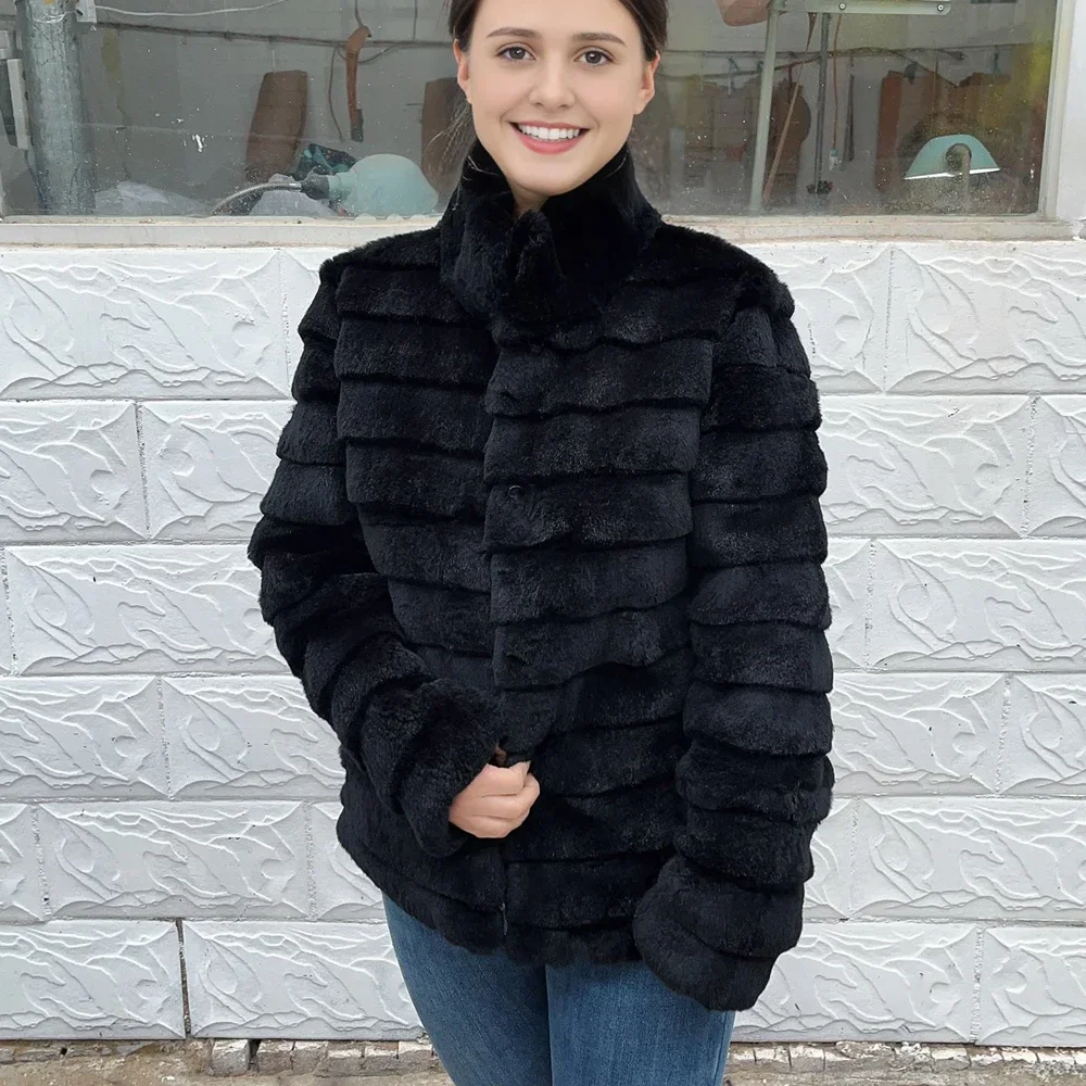 OFTBUY Konijn Echte Bontjas Wa - Winter Clothing Store recensie en prijs