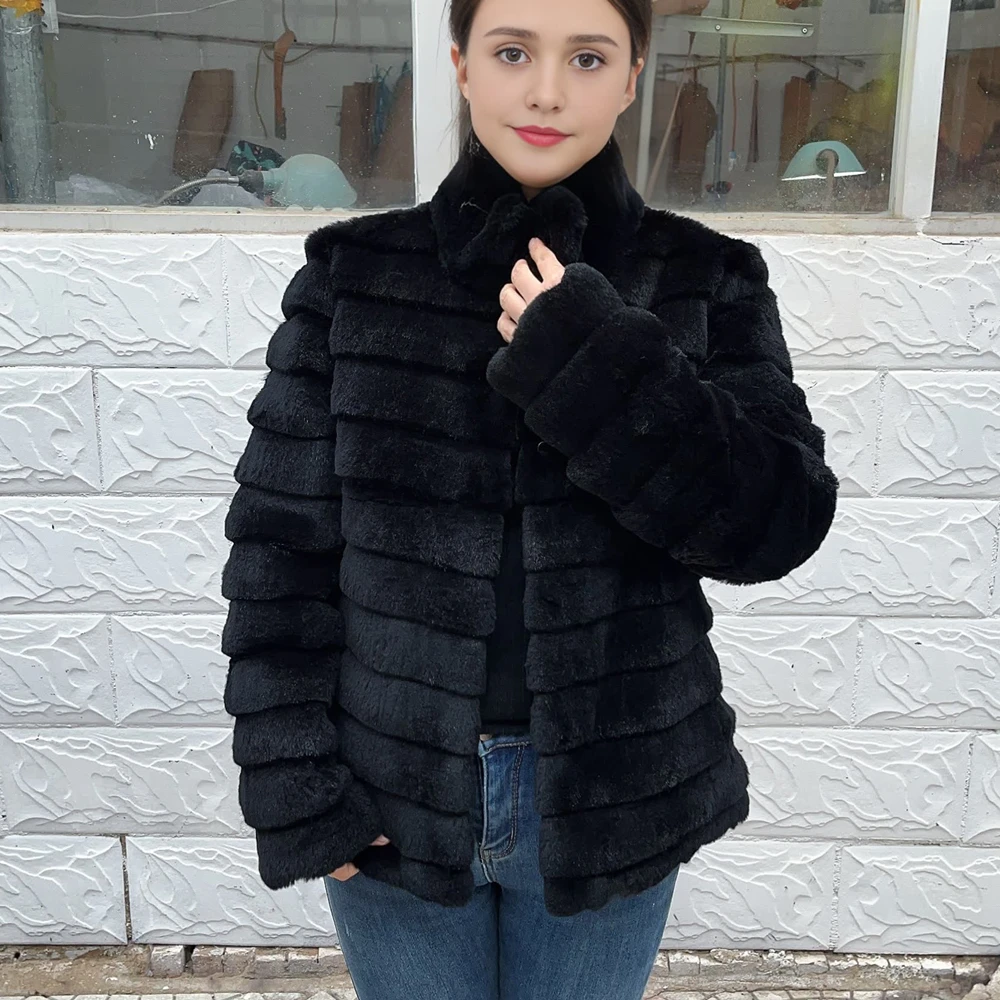 OFTBUY Konijn Echte Bontjas Wa - Winter Clothing Store recensie en prijs