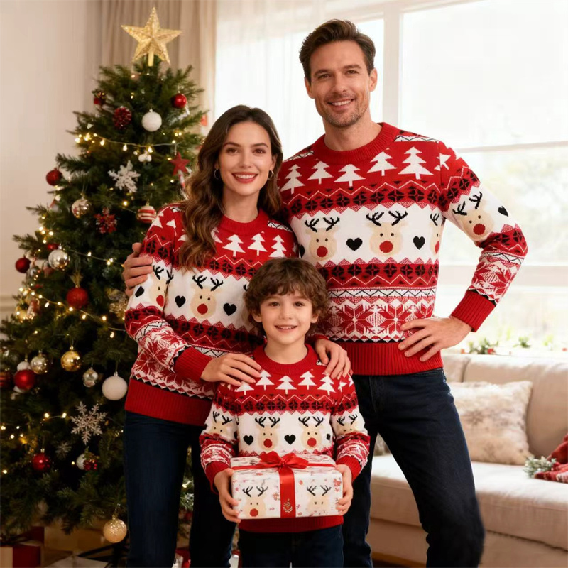 Kerst Familie Truien Ouder-kin - Winter Clothing Kids recensie en prijs