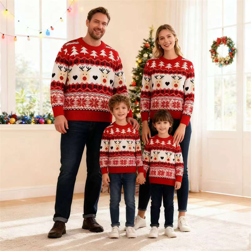 Kerst Familie Truien Ouder-kin - Winter Clothing Kids recensie en prijs