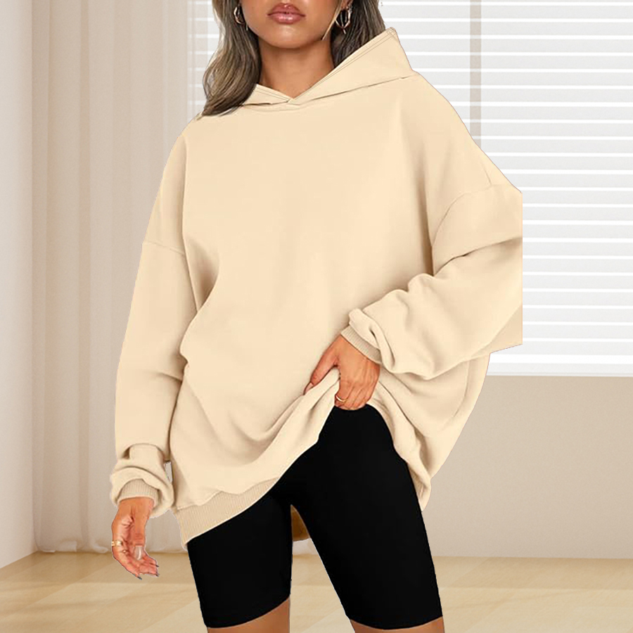 Grote maten basic effen kleur  - Winter Clothing Plus Size recensie en prijs