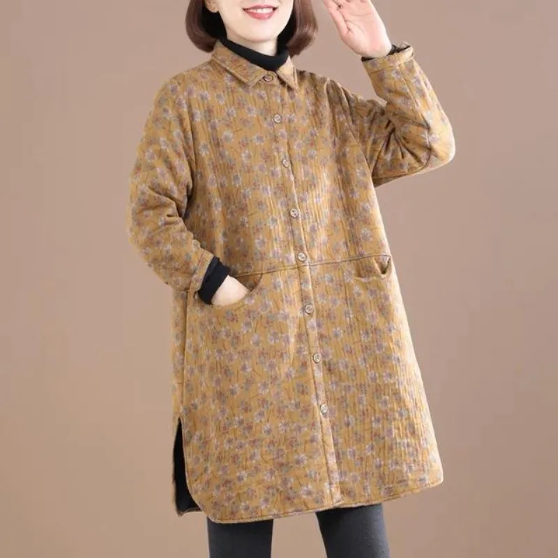 Vintage Bloemenprint Damesjack - Winter Clothing Trends recensie en prijs