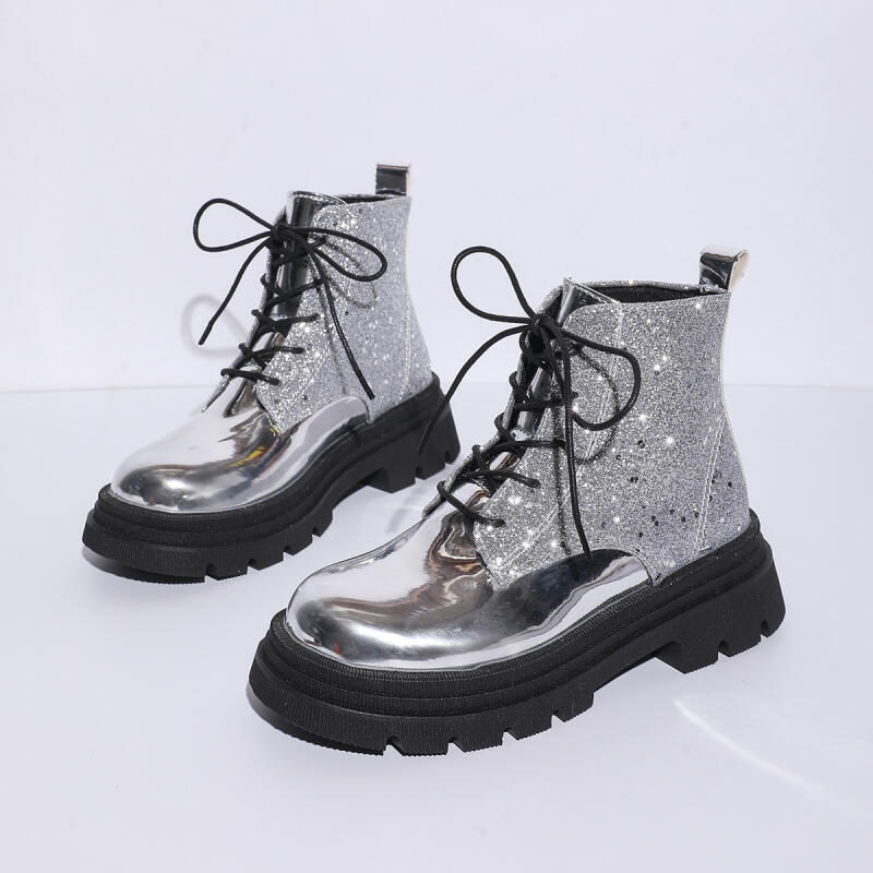 Luxe zilveren glitter dikke bo - Winter Cloth recensie en prijs