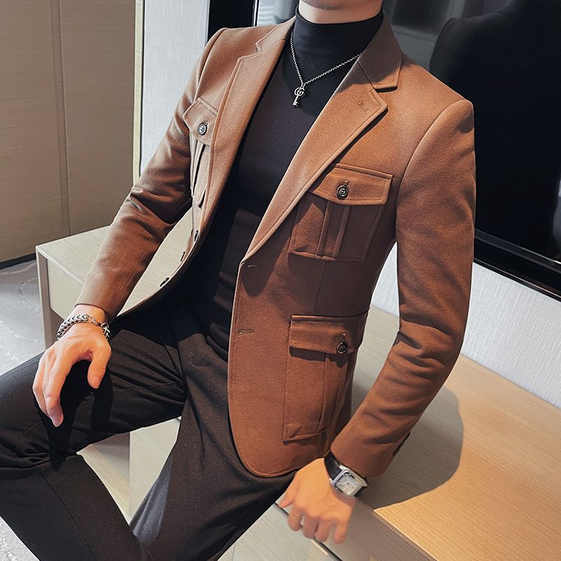 Mode Licht Luxe Nieuwe Tweed J - Winter Clothing Trends recensie en prijs
