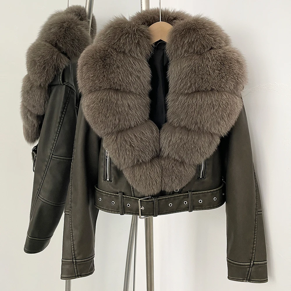 Faux PU Leren Jas Natuurlijk V - Winter Clothing Store recensie en prijs