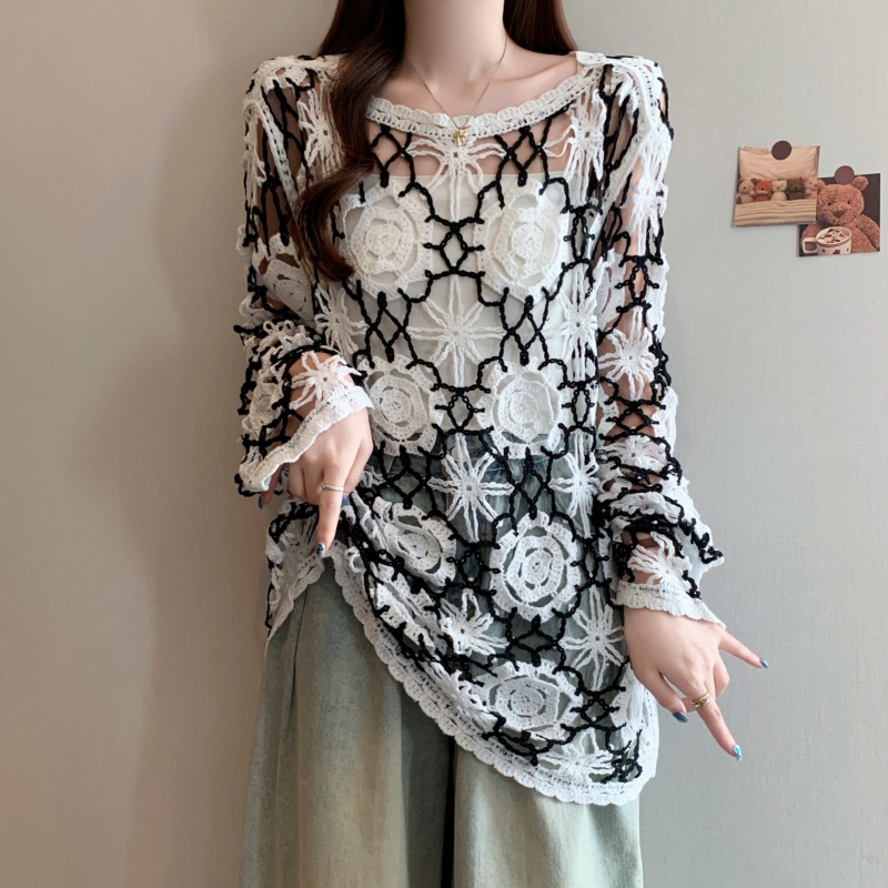 Casual trui met lange mouwen E - Winter Clothing Plus Size recensie en prijs