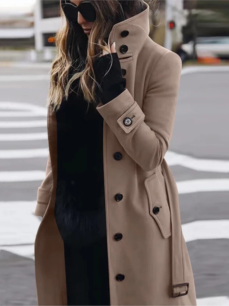 Vrouwen Nieuwe Wollen Jas Oute - Winter Clothing Kids recensie en prijs