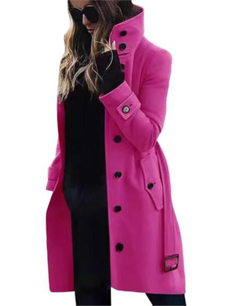 Vrouwen Nieuwe Wollen Jas Oute - Winter Clothing Kids recensie en prijs