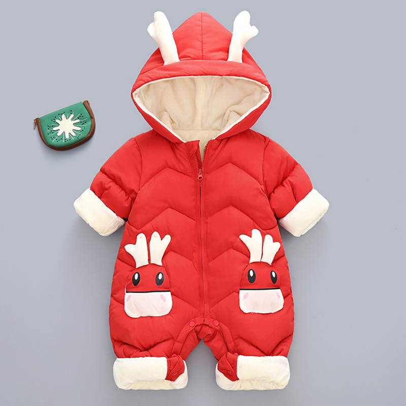 1-3Y Baby Dik Fluwelen Rompert - Winter Clothing For 1 Year Old Girl recensie en prijs