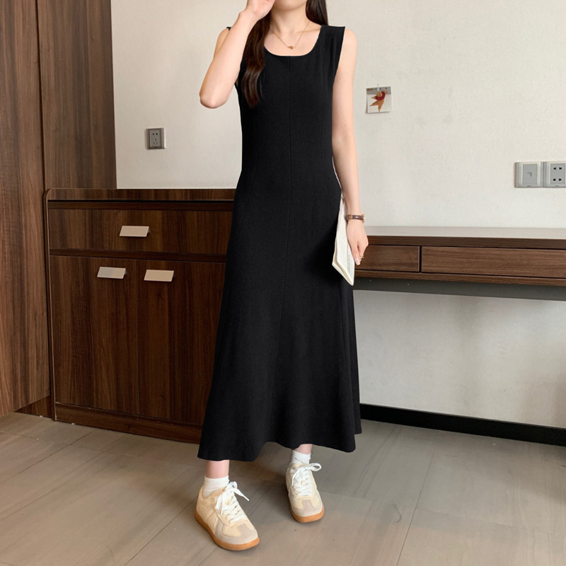 Elegante effen mouwloze gebrei - Winter Clothing Plus Size recensie en prijs