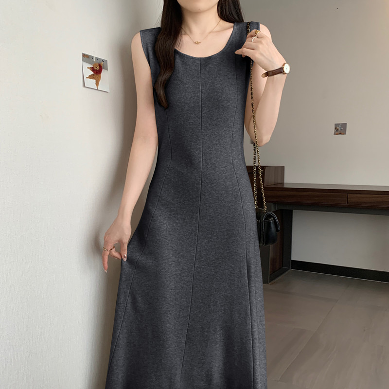 Elegante effen mouwloze gebrei - Winter Clothing Plus Size recensie en prijs