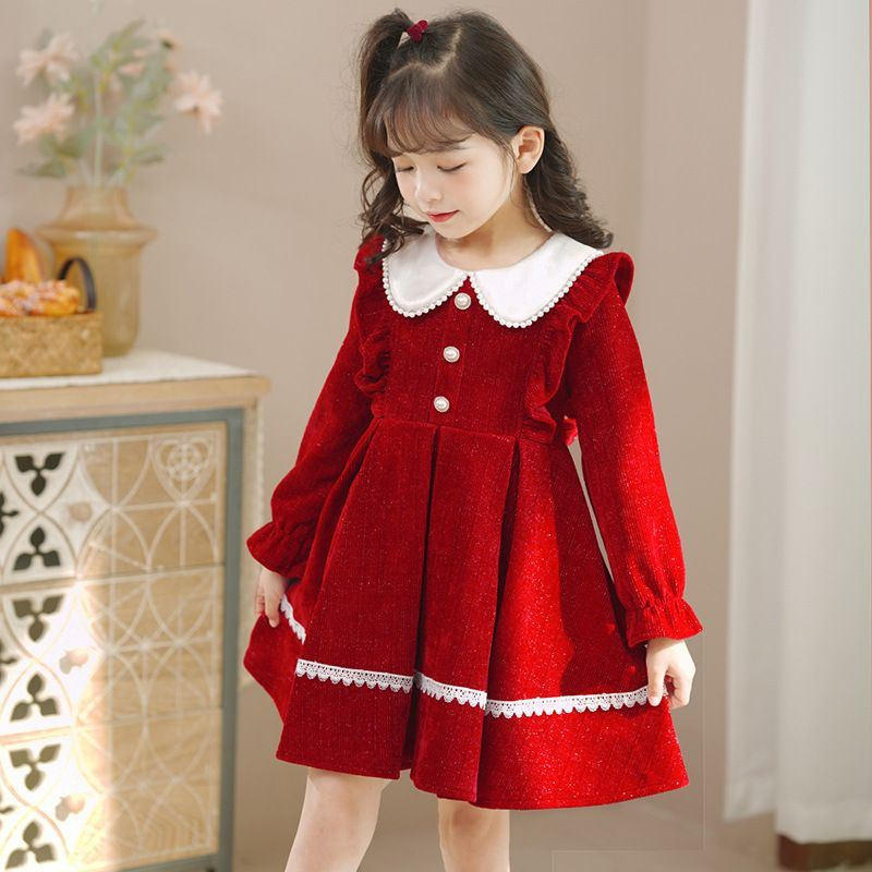 Baby Meisjes Zoete Jurken 2024 - Winter Clothing For 1 Year Old Girl recensie en prijs