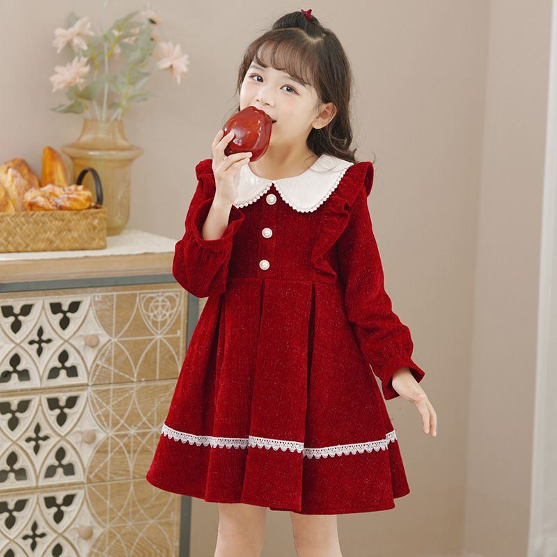 Baby Meisjes Zoete Jurken 2024 - Winter Clothing For 1 Year Old Girl recensie en prijs